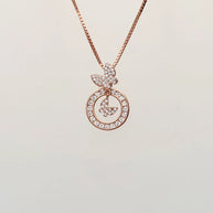 Petal Wings Chain  in 92.5 Silver