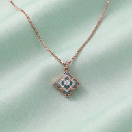 Elysia Rose Chain  in 92.5 Silver