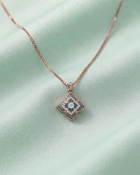 Elysia Rose Chain  in 92.5 Silver
