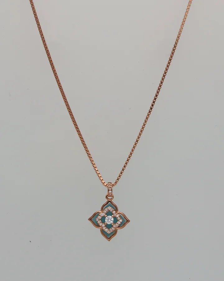 Elysia Rose Chain  in 92.5 Silver