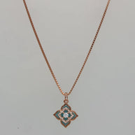 Elysia Rose Chain  in 92.5 Silver