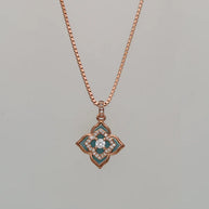 Elysia Rose Chain  in 92.5 Silver