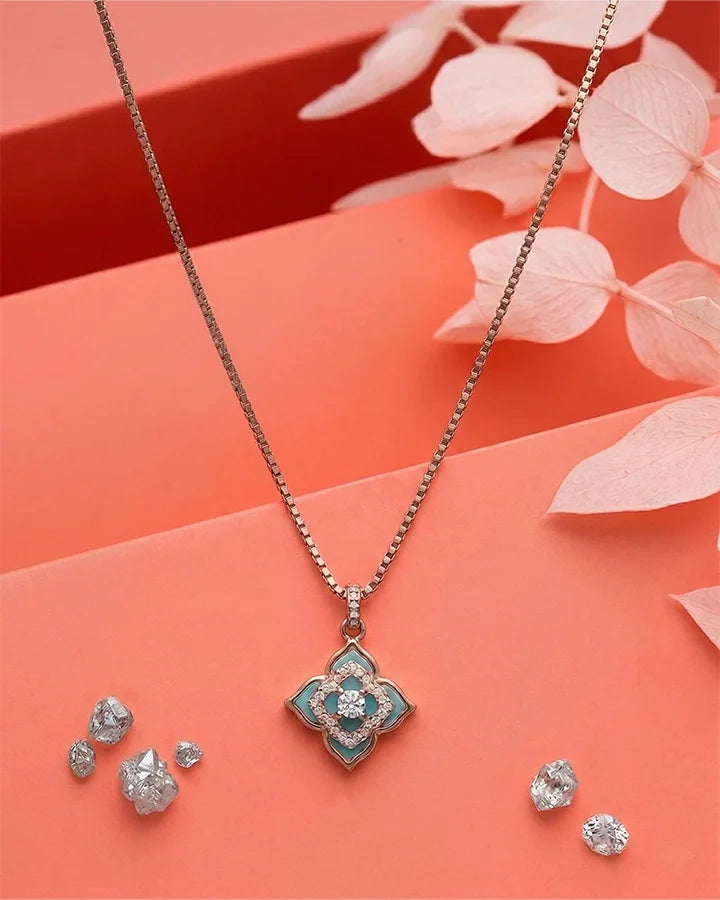 Elysia Rose Chain  in 92.5 Silver