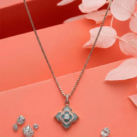 Elysia Rose Chain  in 92.5 Silver