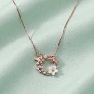 Blush Nova Chain  in 92.5 Silver