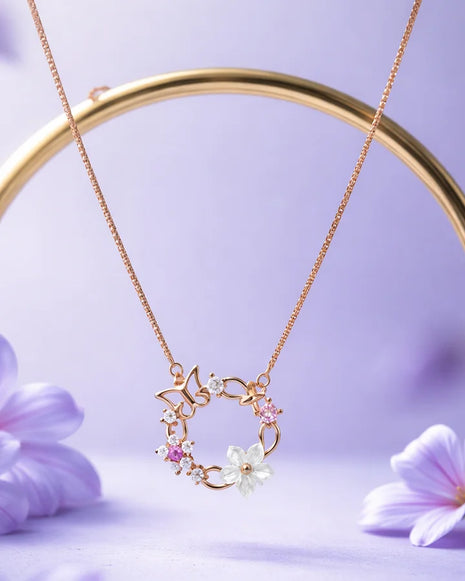 Blush Nova Chain  in 92.5 Silver