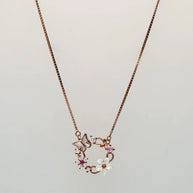 Blush Nova Chain  in 92.5 Silver