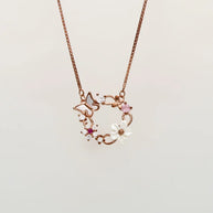 Blush Nova Chain  in 92.5 Silver