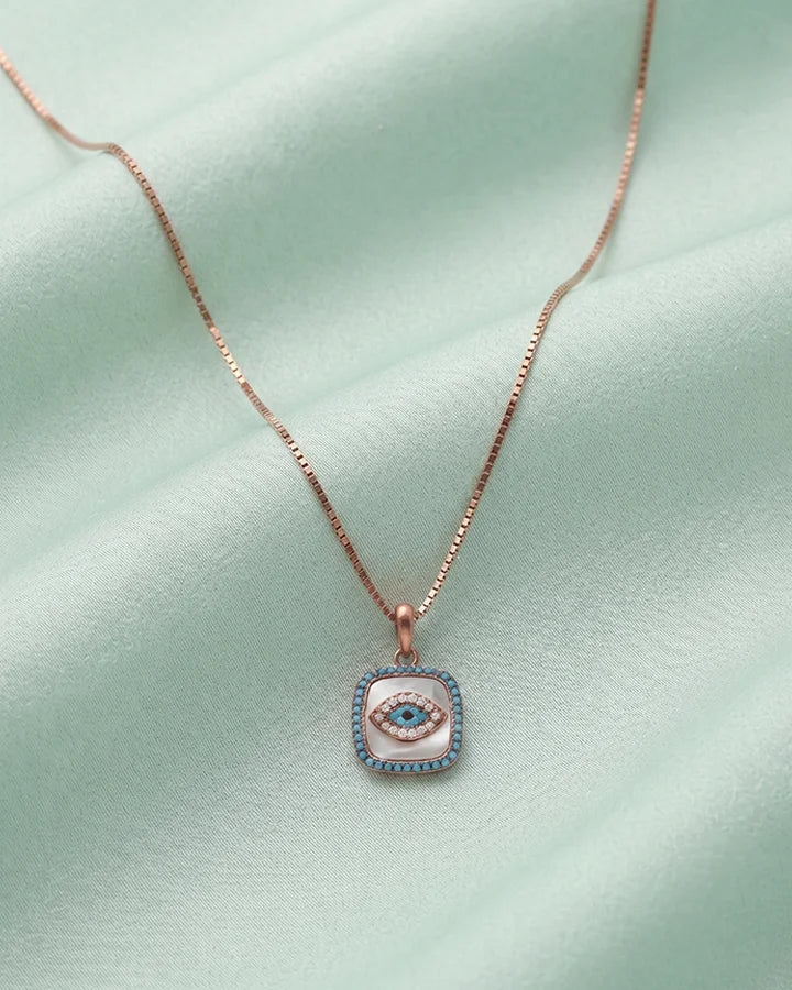 Guardian Eye Chain  in 92.5 Silver