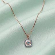 Guardian Eye Chain  in 92.5 Silver