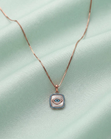Guardian Eye Chain  in 92.5 Silver