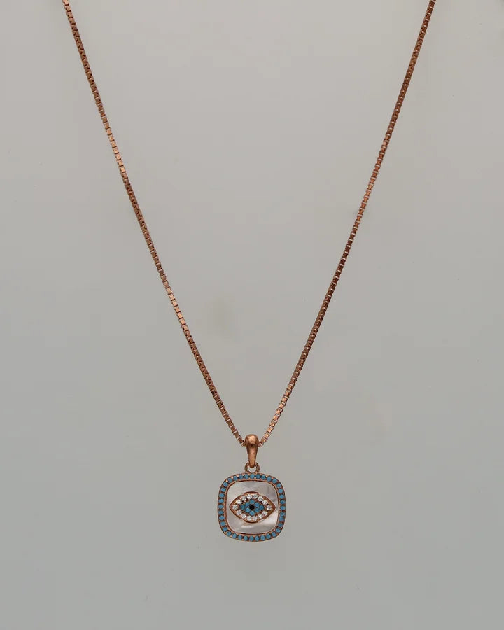 Guardian Eye Chain  in 92.5 Silver