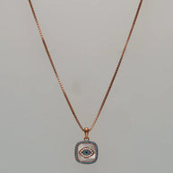 Guardian Eye Chain  in 92.5 Silver