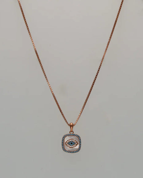 Guardian Eye Chain  in 92.5 Silver