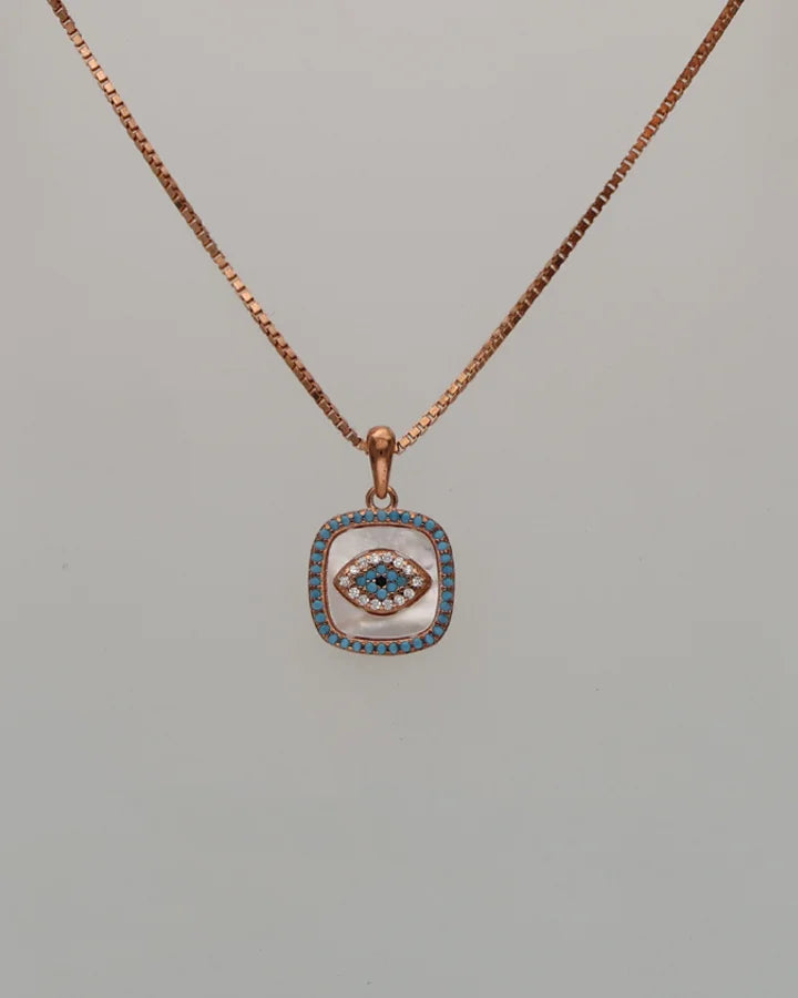 Guardian Eye Chain  in 92.5 Silver