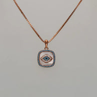 Guardian Eye Chain  in 92.5 Silver