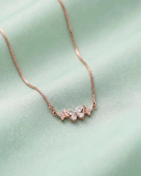 Twilight Rose Chain  in 92.5 Silver