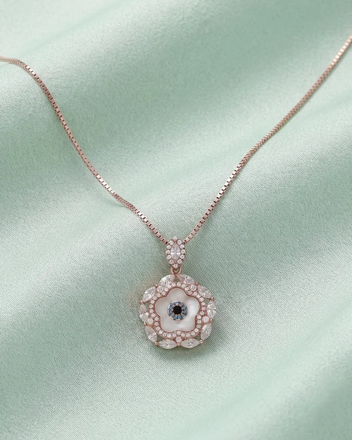Evil Eye Chain  in 92.5 Silver