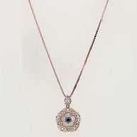 Evil Eye Chain  in 92.5 Silver