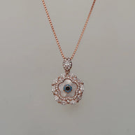Evil Eye Chain  in 92.5 Silver
