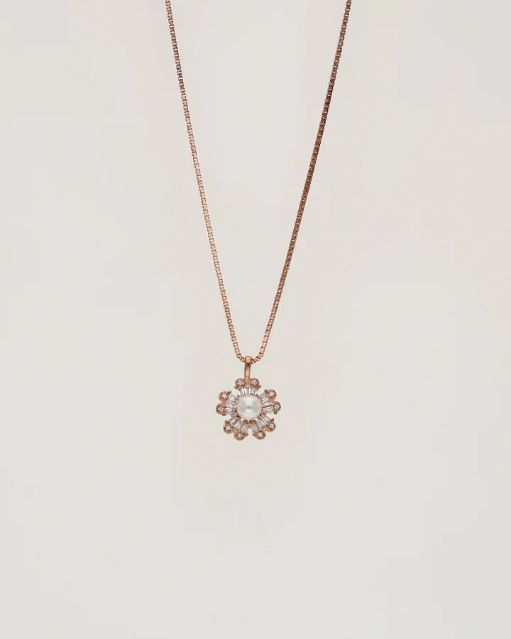 Rose Spark Set in 92.5 Silver