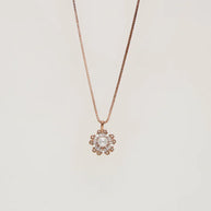 Rose Spark Set in 92.5 Silver