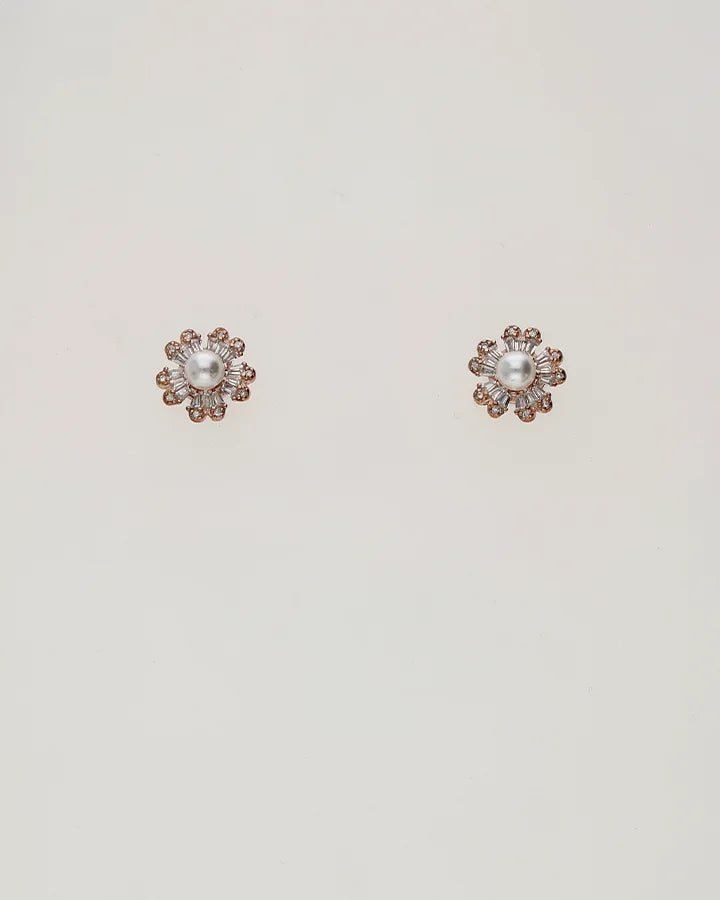 Rose Spark Set in 92.5 Silver