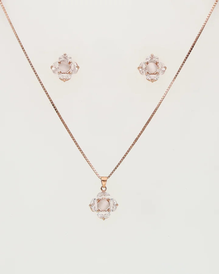 Luna Rose Duo in 92.5 Silver