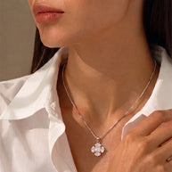 Luna Rose Duo in 92.5 Silver