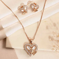 Nova Blush Set in 92.5 Silver