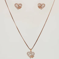Nova Blush Set in 92.5 Silver