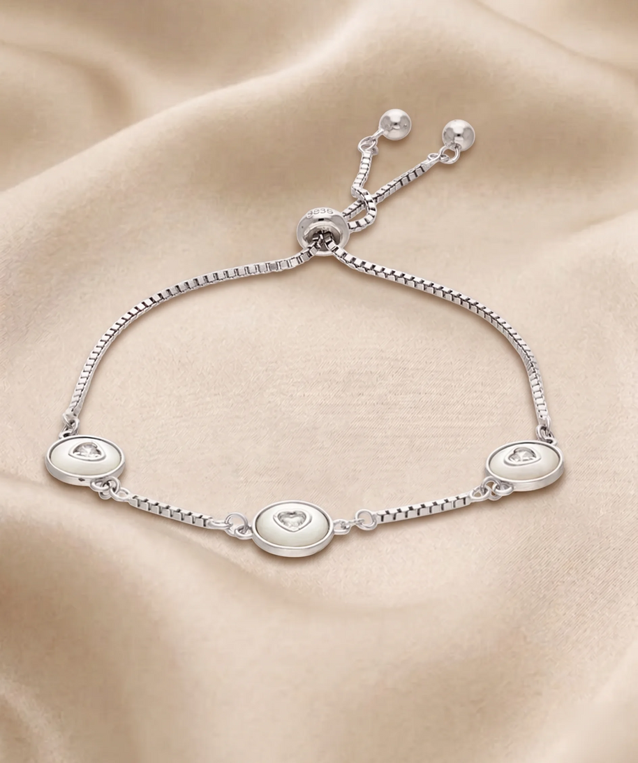 Nyra Flux Bracelet in 92.5 Silver
