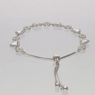 Aerial Bloom Bracelet in 92.5 Silver