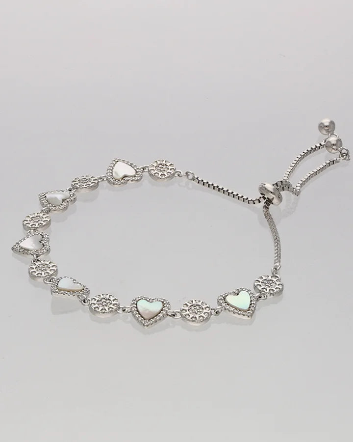 Aerial Bloom Bracelet in 92.5 Silver