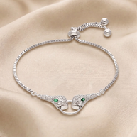 Snake Bracelet in 92.5 Silver