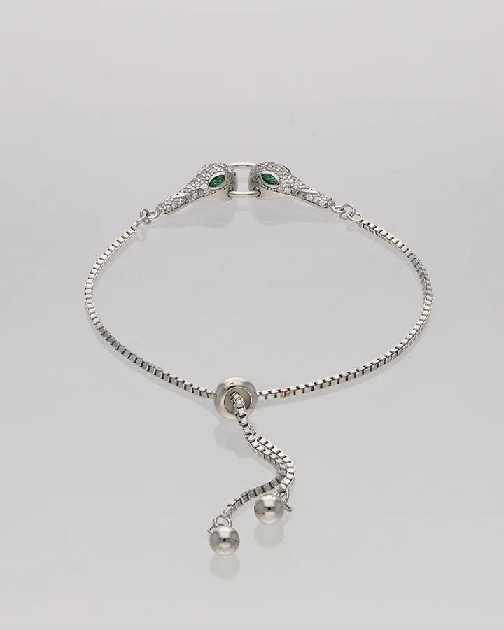 Snake Bracelet in 92.5 Silver