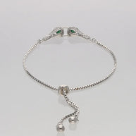 Snake Bracelet in 92.5 Silver