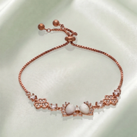 Myza Link Bracelet in 92.5 Silver