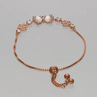 Myza Link Bracelet in 92.5 Silver