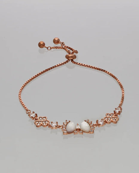 Myza Link Bracelet in 92.5 Silver