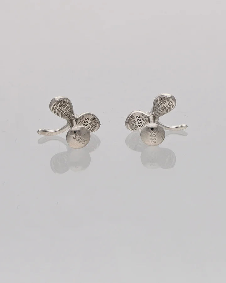 Orvella Edge Studs in 92.5 Silver