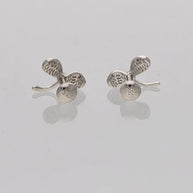 Orvella Edge Studs in 92.5 Silver