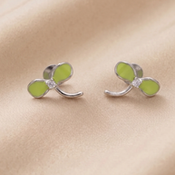 Orvella Edge Studs in 92.5 Silver