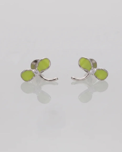 Orvella Edge Studs in 92.5 Silver