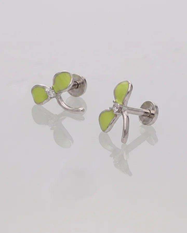 Orvella Edge Studs in 92.5 Silver