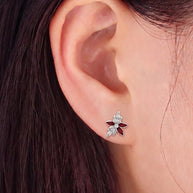 Myvelle Prism Studs in 92.5 Silver
