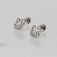 Zorina Studs in 92.5 Silver
