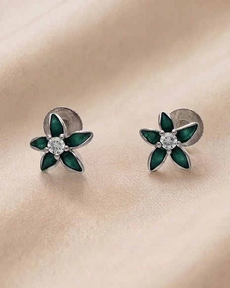 Orlisse Nova Studs in 92.5 Silver