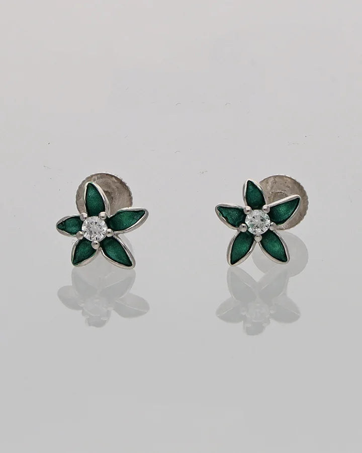 Orlisse Nova Studs in 92.5 Silver