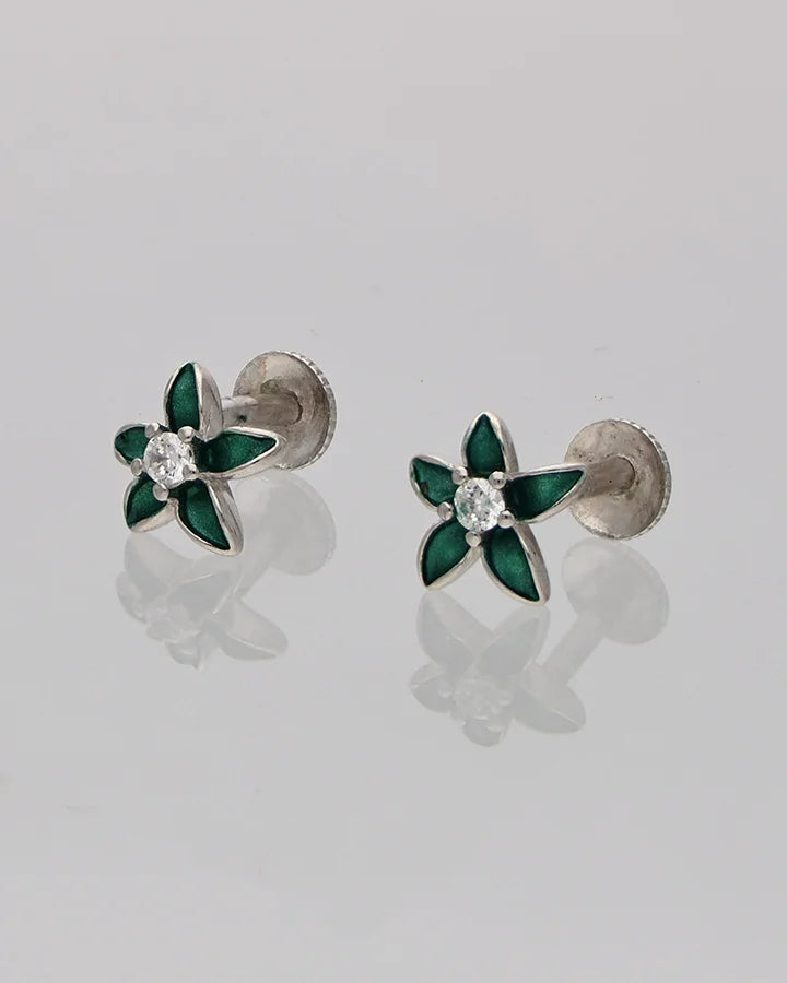 Orlisse Nova Studs in 92.5 Silver